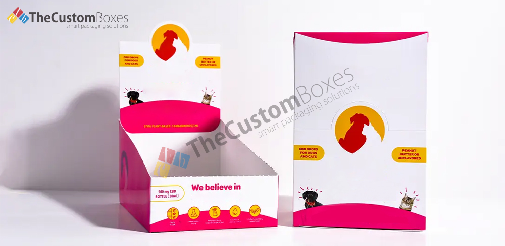 How can display boxes help boost sales?
